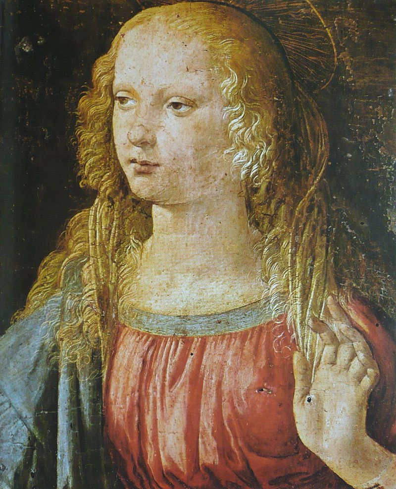 111-Annunciazione-Galleria degli Uffizi, Firenze - dettaglio
